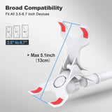 Newest Gooseneck Phone Holder 31in Long Flexible Lazy Arm Clip Adjustable Overhead Phone Mount For Phone