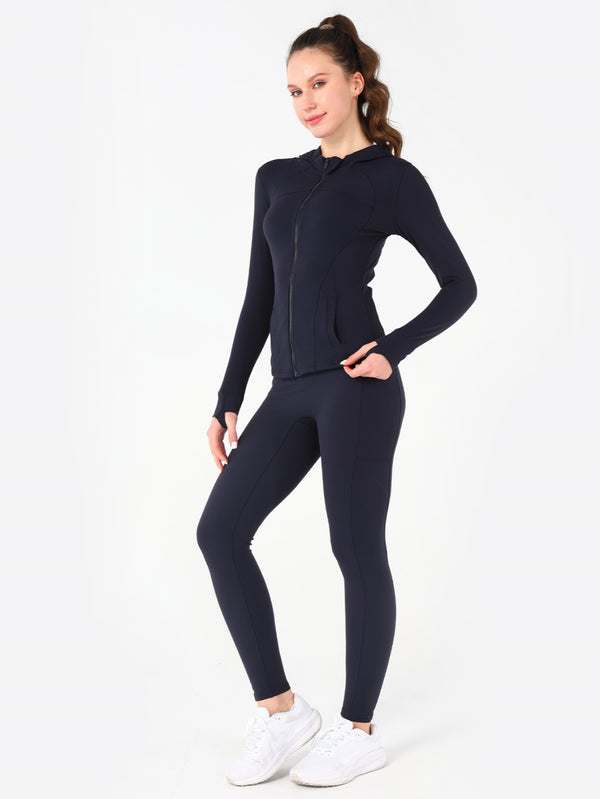 Hooded Jacket Yoga Clothes