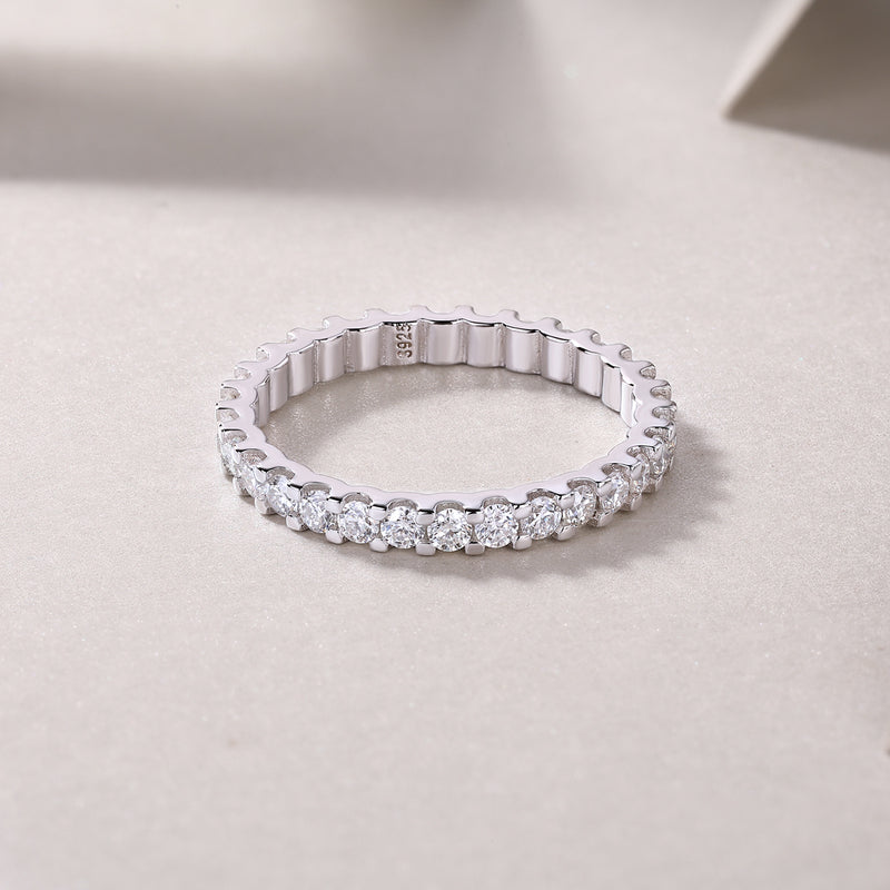 Wish Diamond Ring Luxury Fashion Set Moissanite Silver Ring