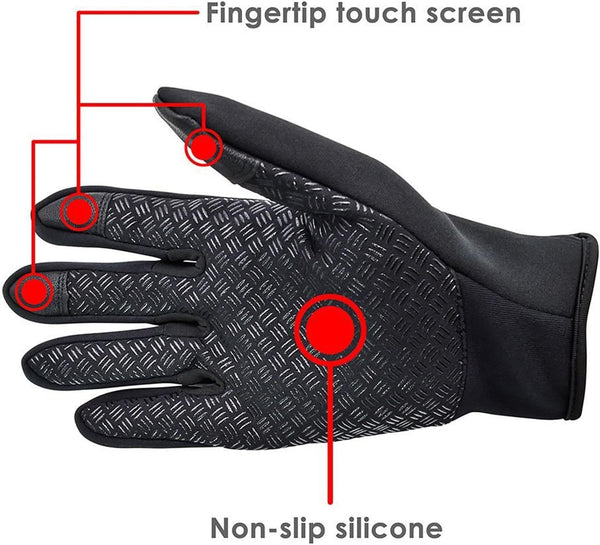 Cozy Season Gloves, Cozy Season Co Thermal Gloves, Stylish Fleece Lined Warm Winter Gloves For Cold Weather
