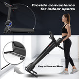 Home Folding Treadmill With Pulse Sensor
