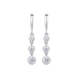 Classic Multi-diamond Set Moissanite Silver Earrings Luxury Fashion Diamond Earrings Stud Earrings