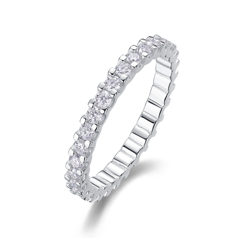 Wish Diamond Ring Luxury Fashion Set Moissanite Silver Ring