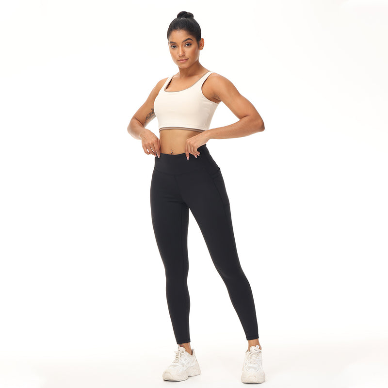 Summer Flat Waist Small Leg Pants